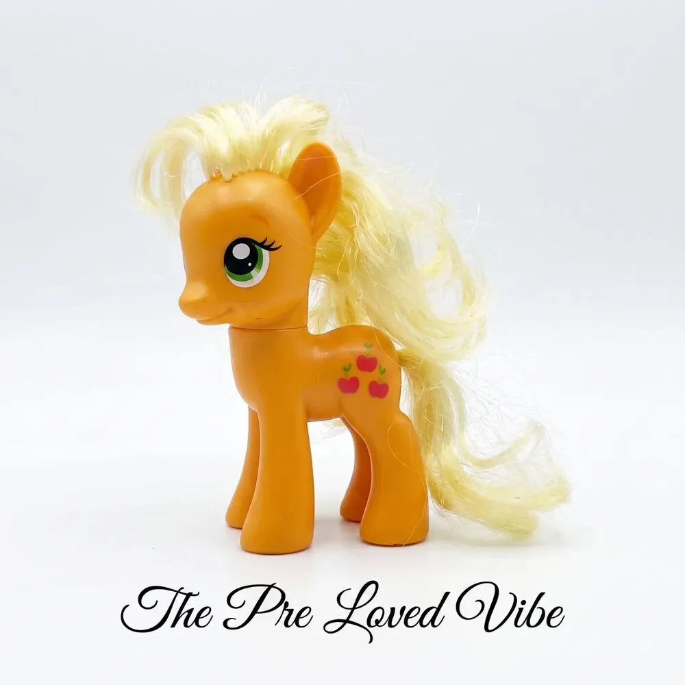 2010 My Little Pony Brushable 3 Inch Apple Jack